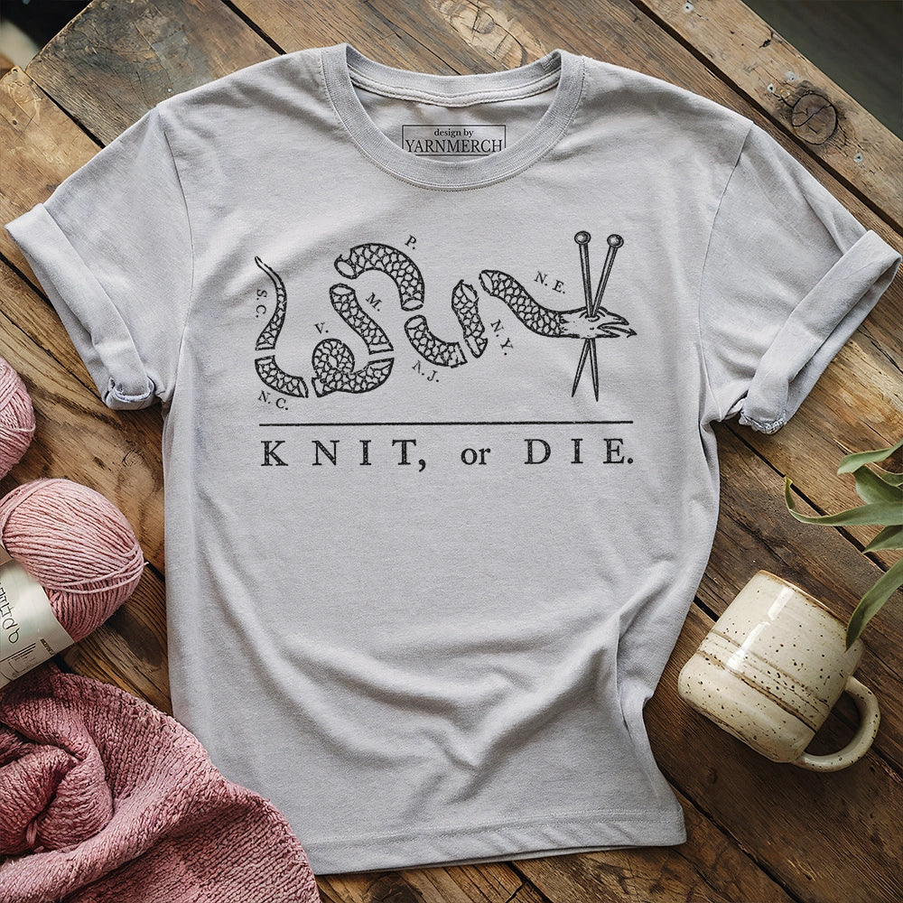 Knit, or Die T-shirt