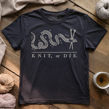 Knit, or Die T-shirt