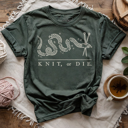 Knit, or Die T-shirt