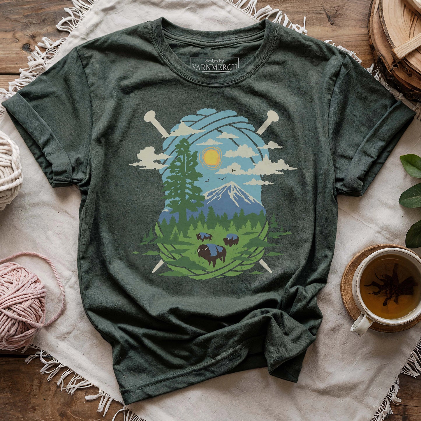 Knitted Wilderness T-shirt