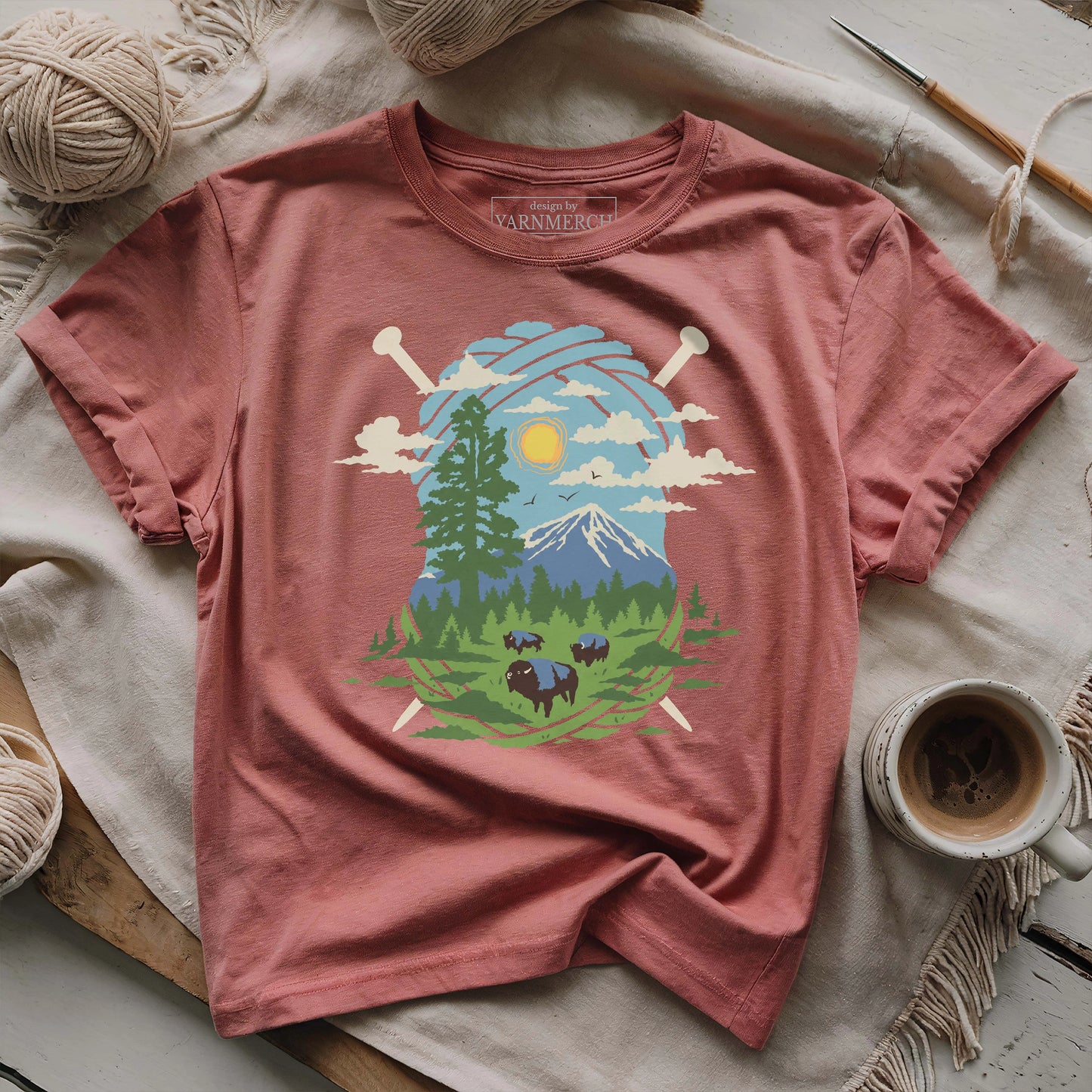Knitted Wilderness T-shirt