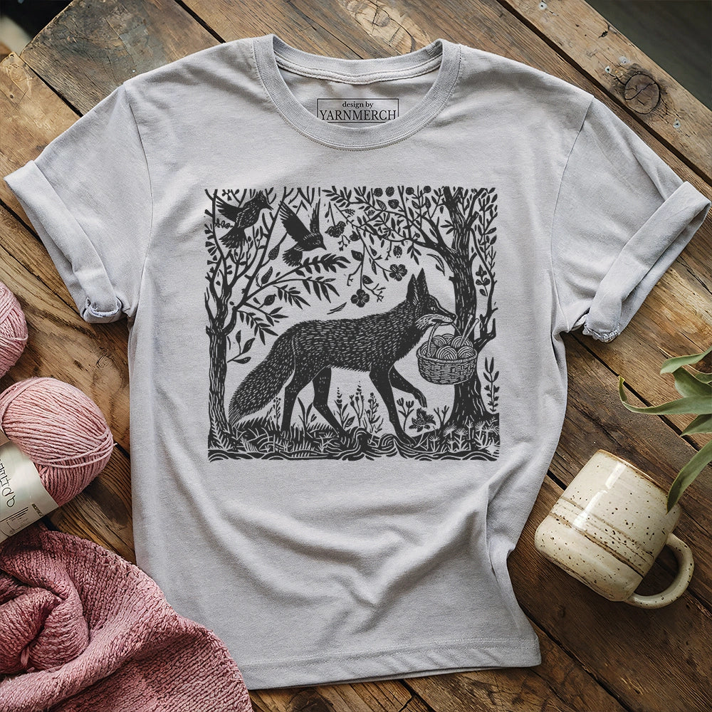 Knitter Fox Retreat T-shirt