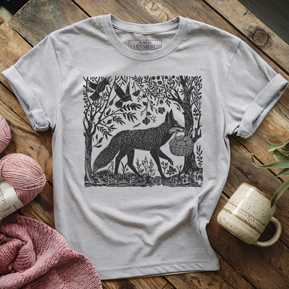 Knitter Fox Retreat T-shirt