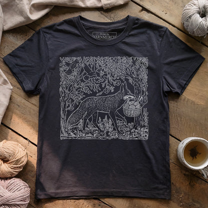 Knitter Fox Retreat T-shirt