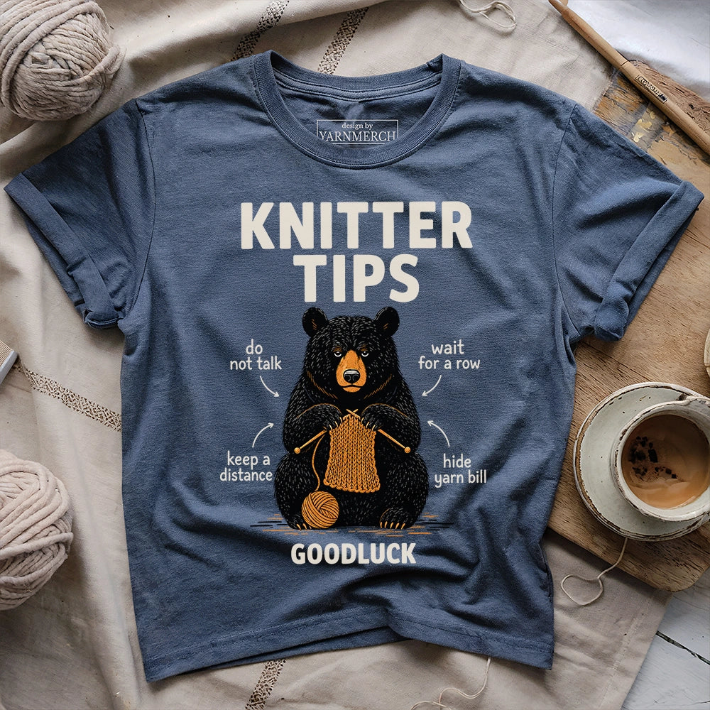 Knitter Tips T-shirt