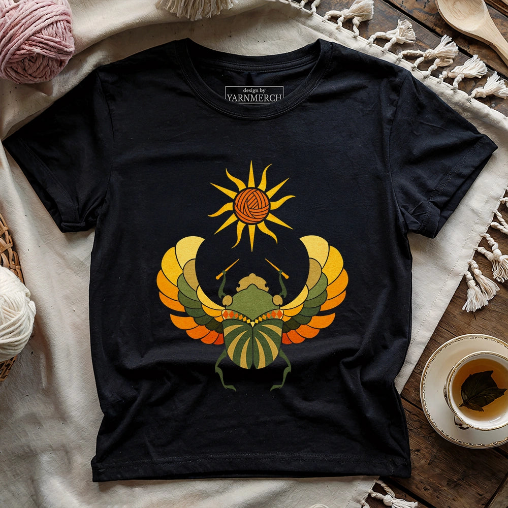 Knitting Beetle T-shirt