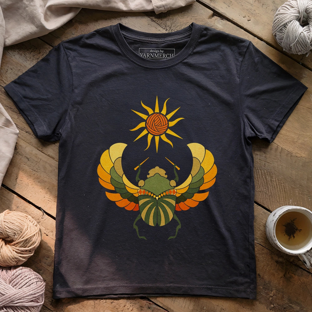 Knitting Beetle T-shirt