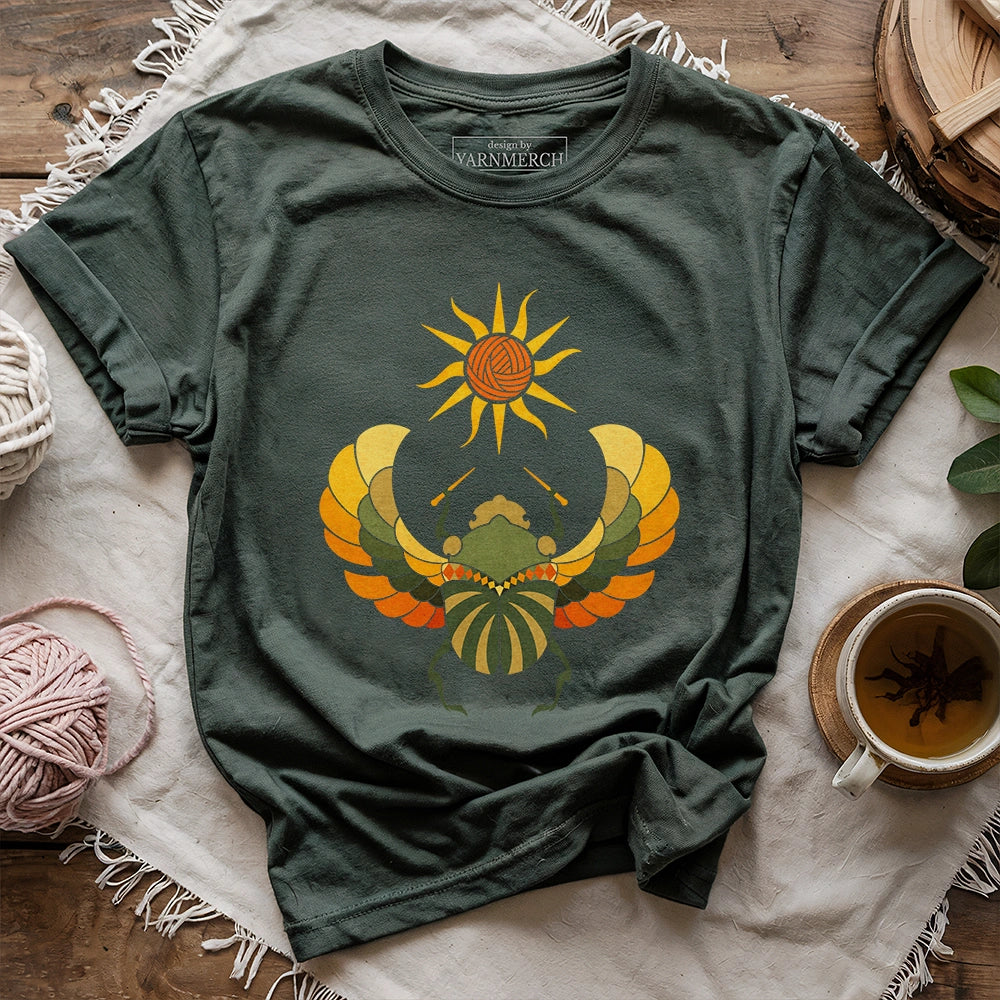 Knitting Beetle T-shirt