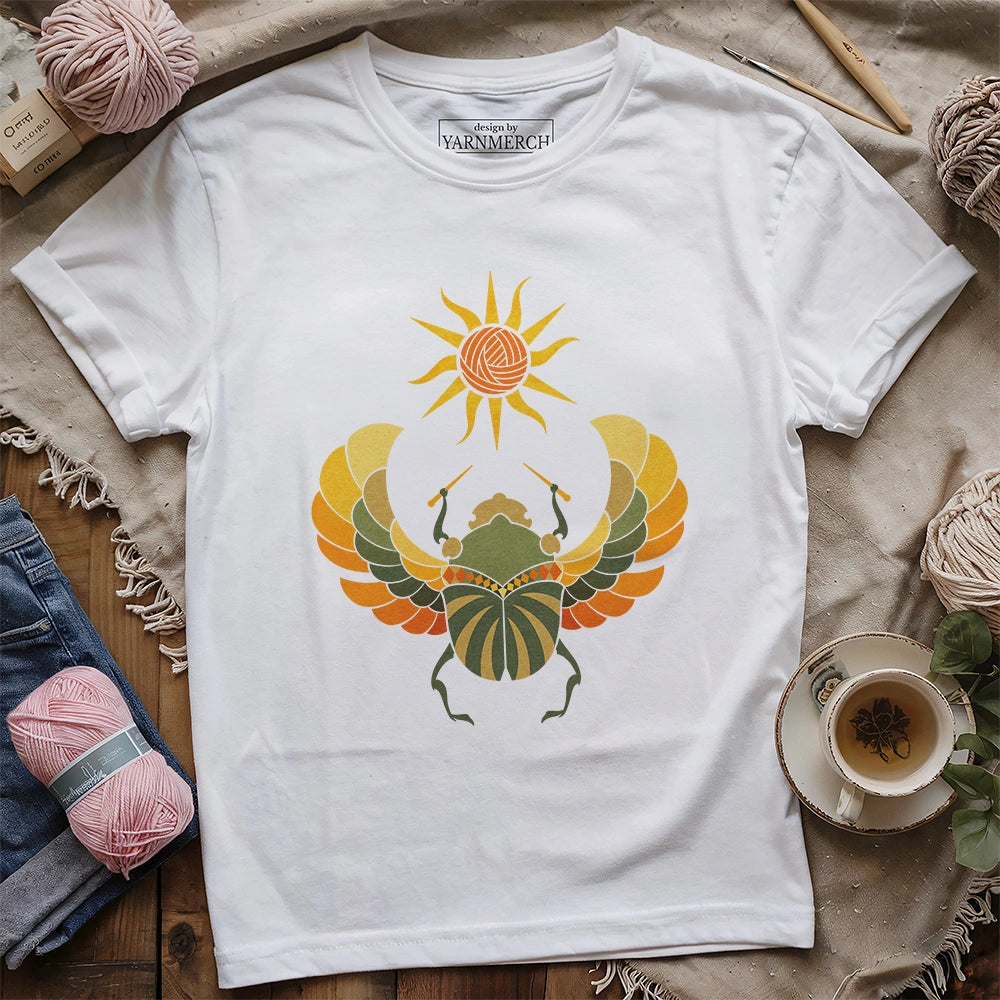 Knitting Beetle T-shirt