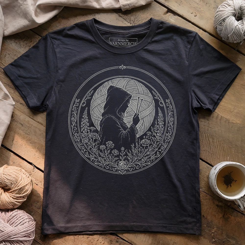 Knitting Moon T-shirt