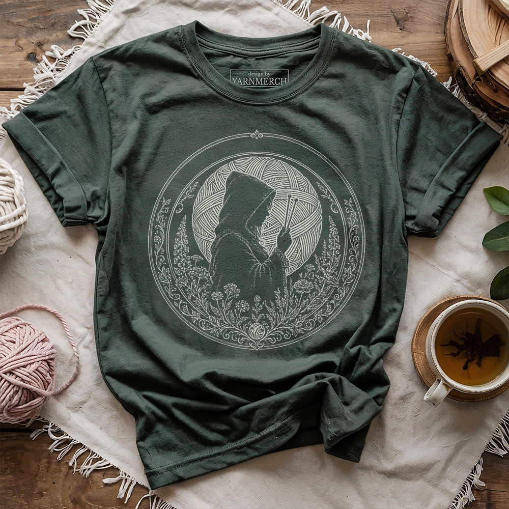 Knitting Moon T-shirt