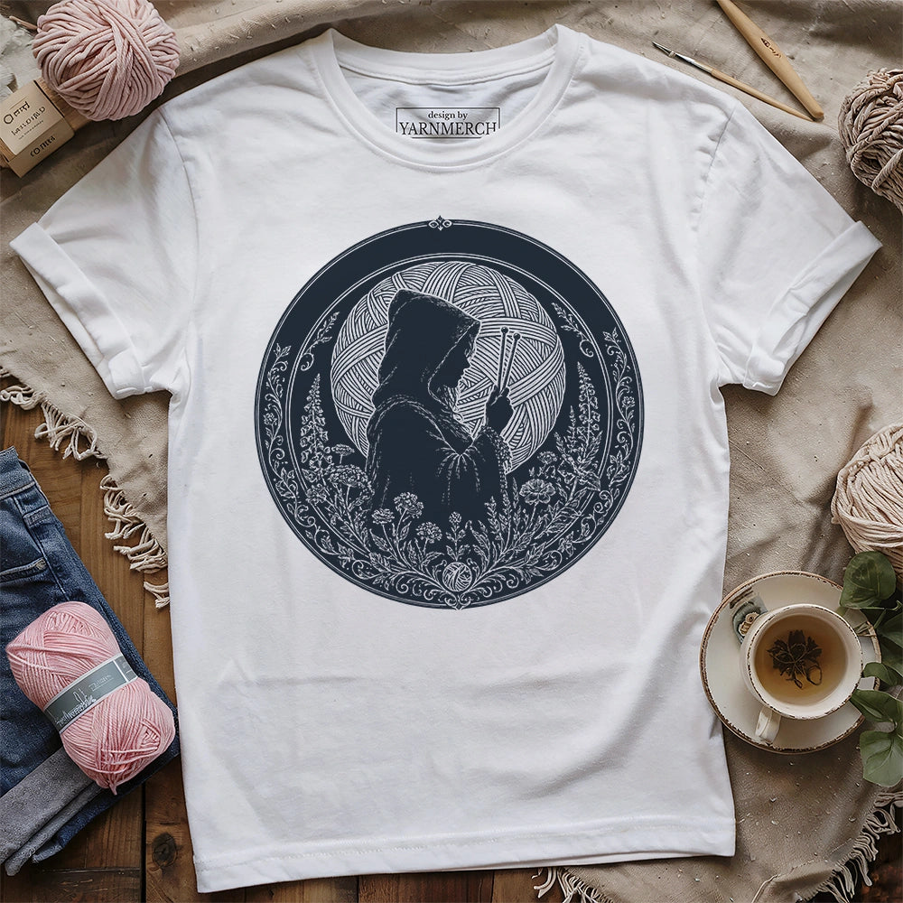 Knitting Moon T-shirt