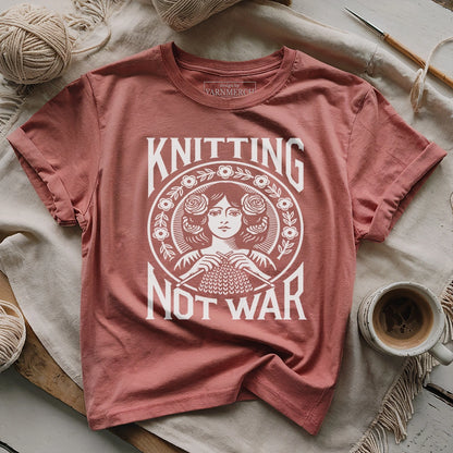 Knitting Not War T-shirt