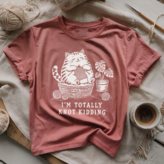 Knot Kidding Cat T-shirt