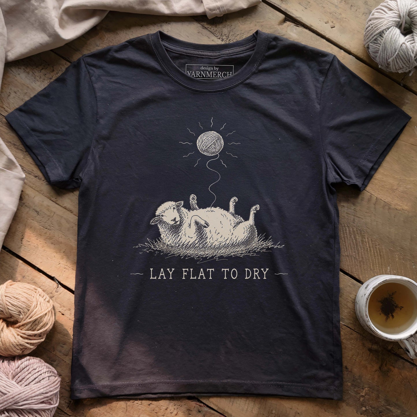 Lay Flat To Dry Sheep T-shirt