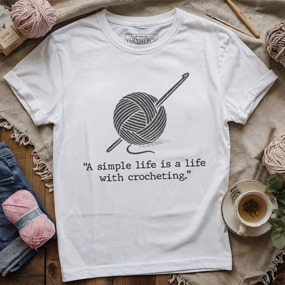 Life with Crocheting T-shirt