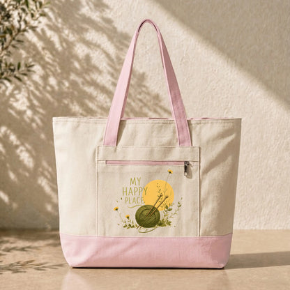 My Happy Place Tote Bag