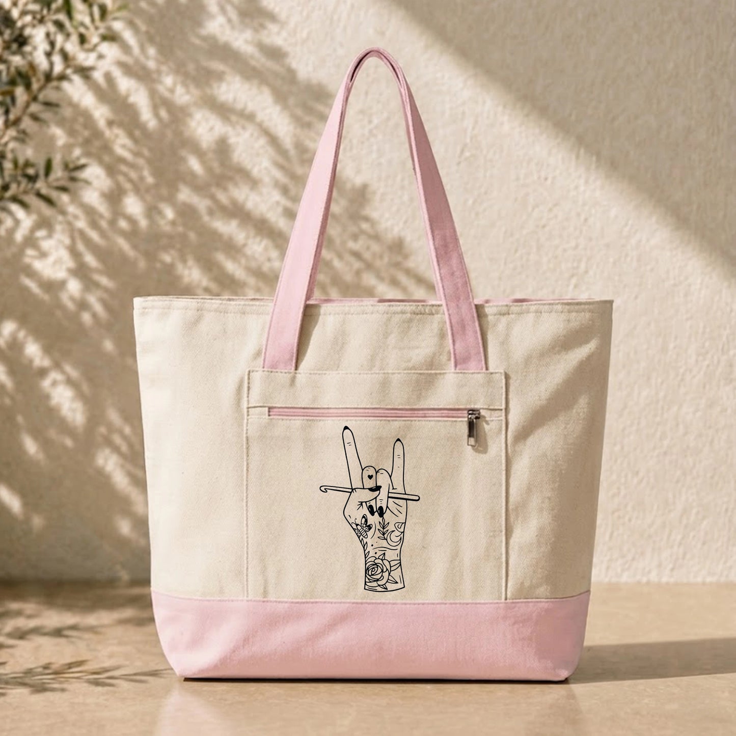 Crocheting Rock Tote