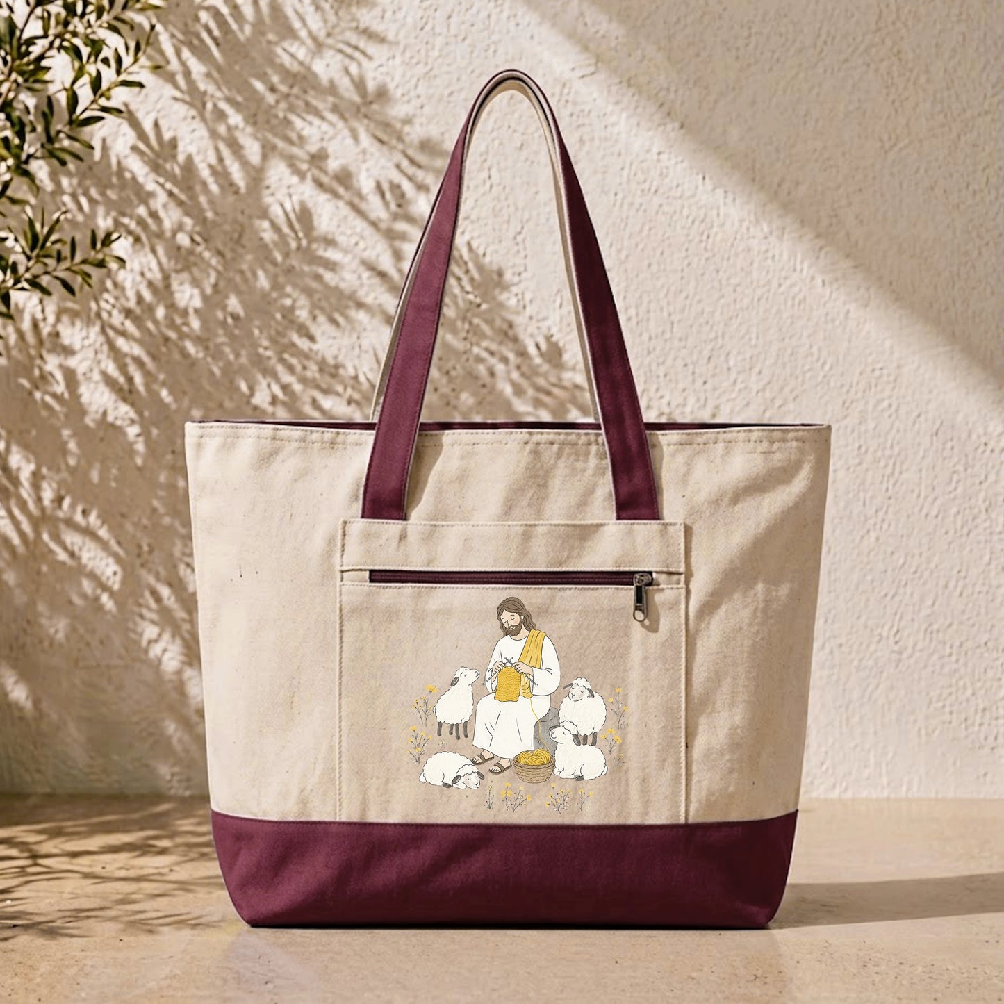 Knitting For Better Life Tote