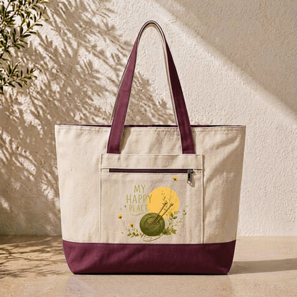 My Happy Place Tote Bag