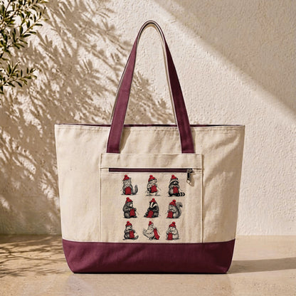 Vintage Knitter Club Tote Bag