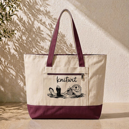 Knitwit Tote
