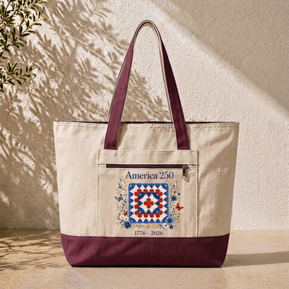 Liberty In Bloom Tote Bag