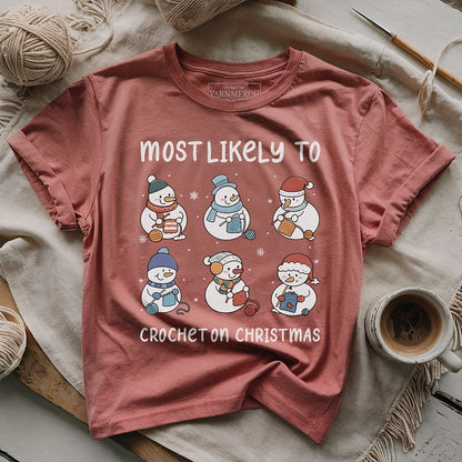 Most Likely To Crochet T-shirt
