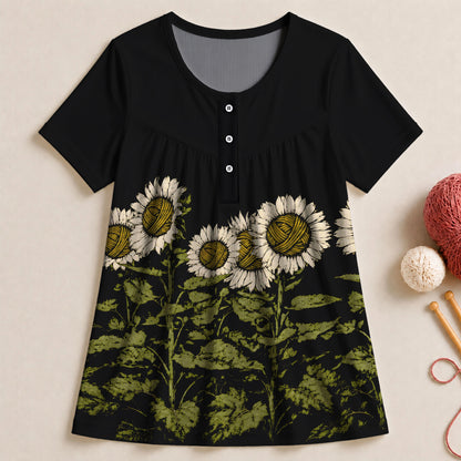 Yarnflower Garden Blouse