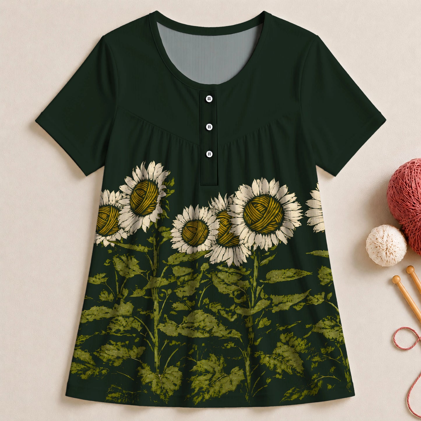 Yarnflower Garden Blouse