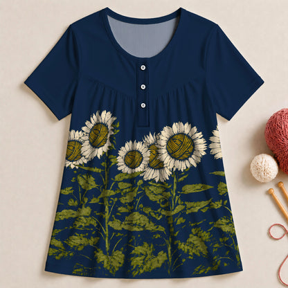 Yarnflower Garden Blouse