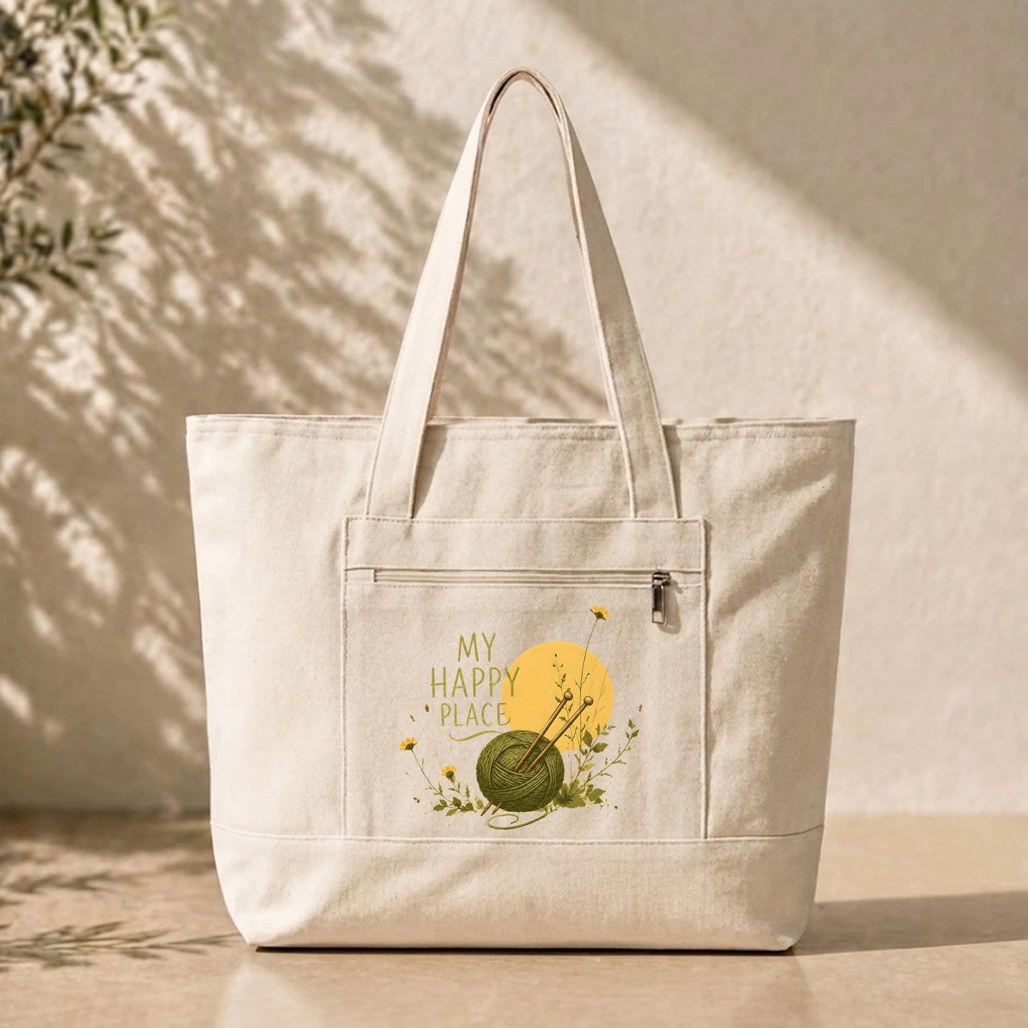 My Happy Place Tote Bag