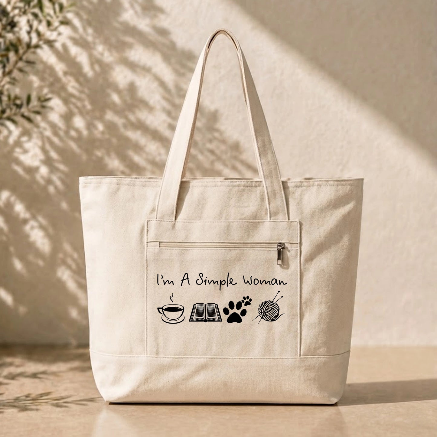 Simple Woman Tote Bag