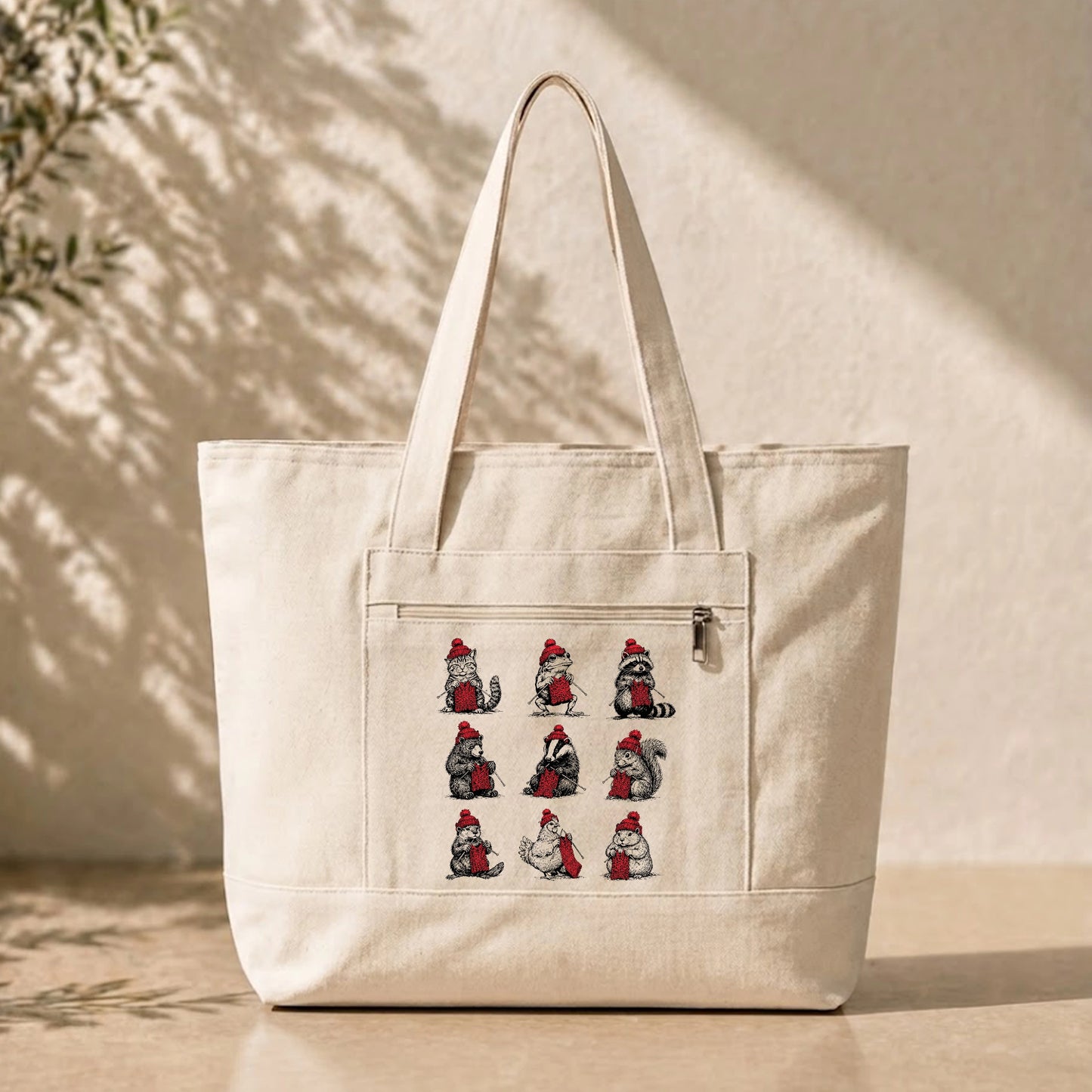 Vintage Knitter Club Tote Bag