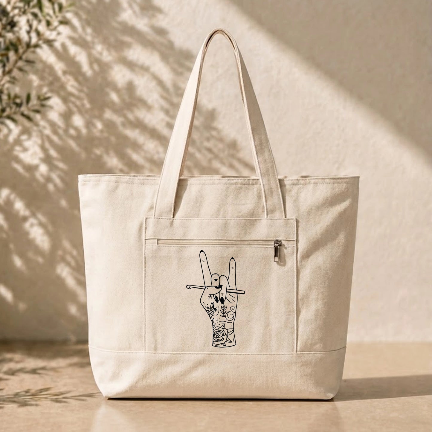 Crocheting Rock Tote