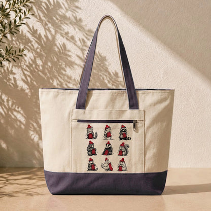 Vintage Knitter Club Tote Bag