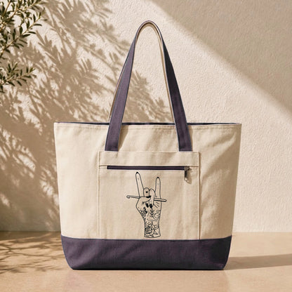 Crocheting Rock Tote