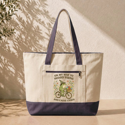 Way To Hoard Yarns Tote
