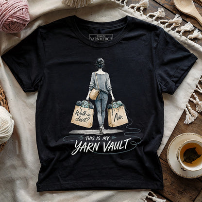 No. This Is My Yarn Vault T-shirt