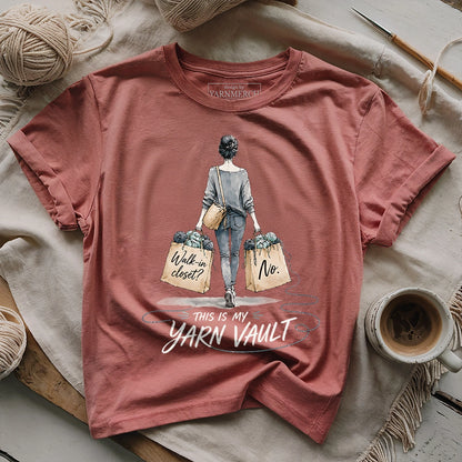 No. This Is My Yarn Vault T-shirt