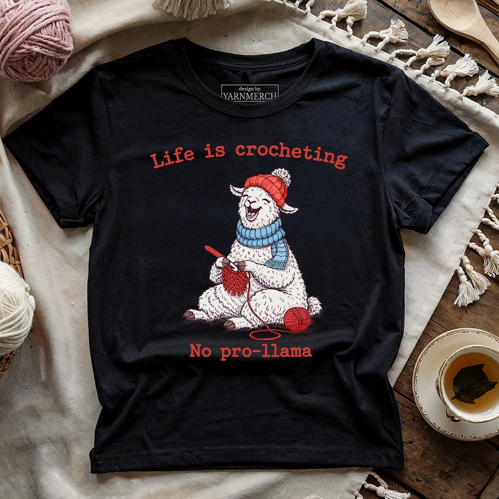 No Pro-llama T-shirt