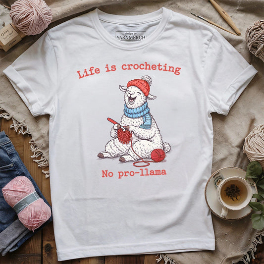 No Pro-llama T-shirt