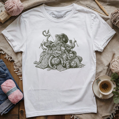 Octopus Knitting T-shirt