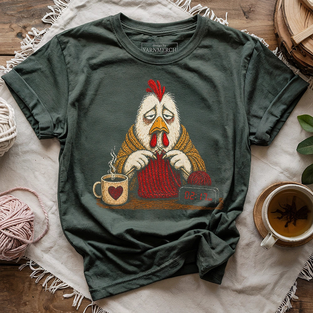 One More Row Chicken T-shirt
