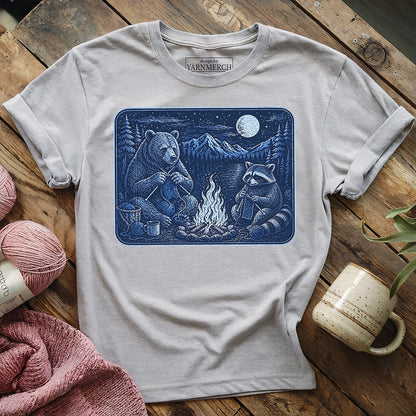 Peace Outdoor Knitting Friends T-shirt