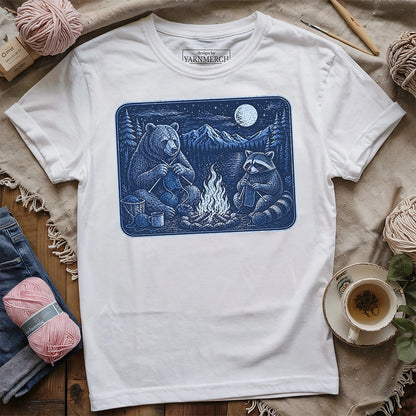 Peace Outdoor Knitting Friends T-shirt