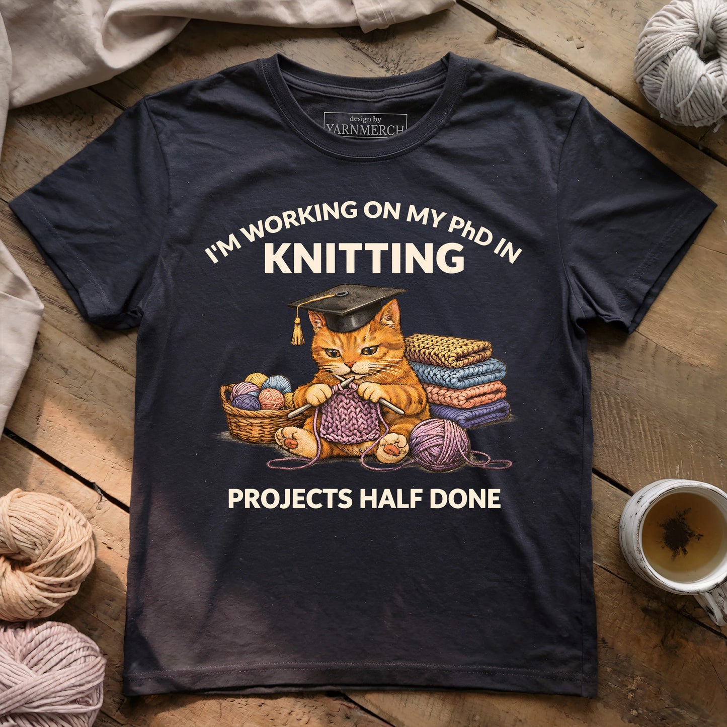 PhD In Knitting T-shirt