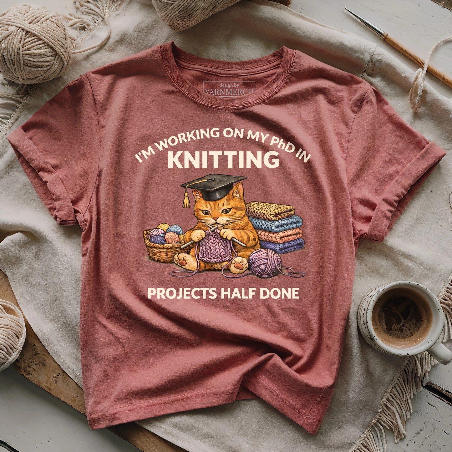 PhD In Knitting T-shirt