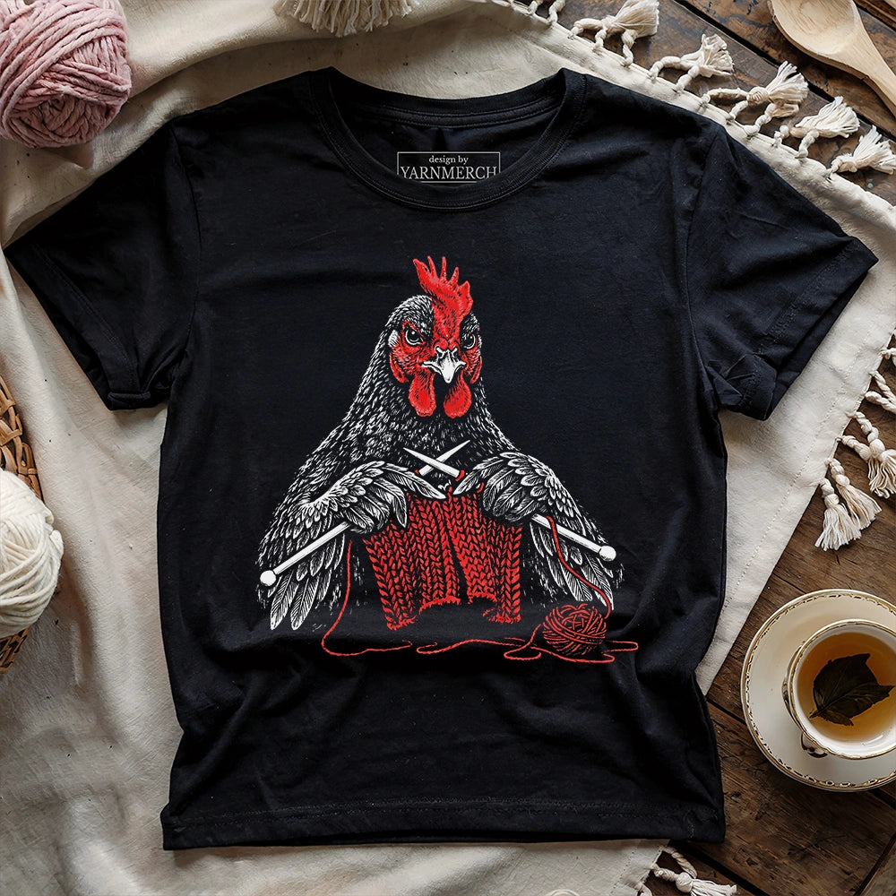 Playing Yarn Chicken T-shirt