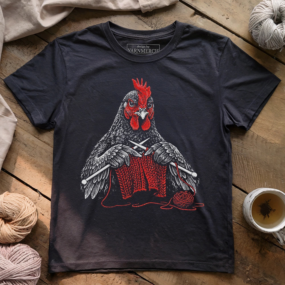 Playing Yarn Chicken T-shirt